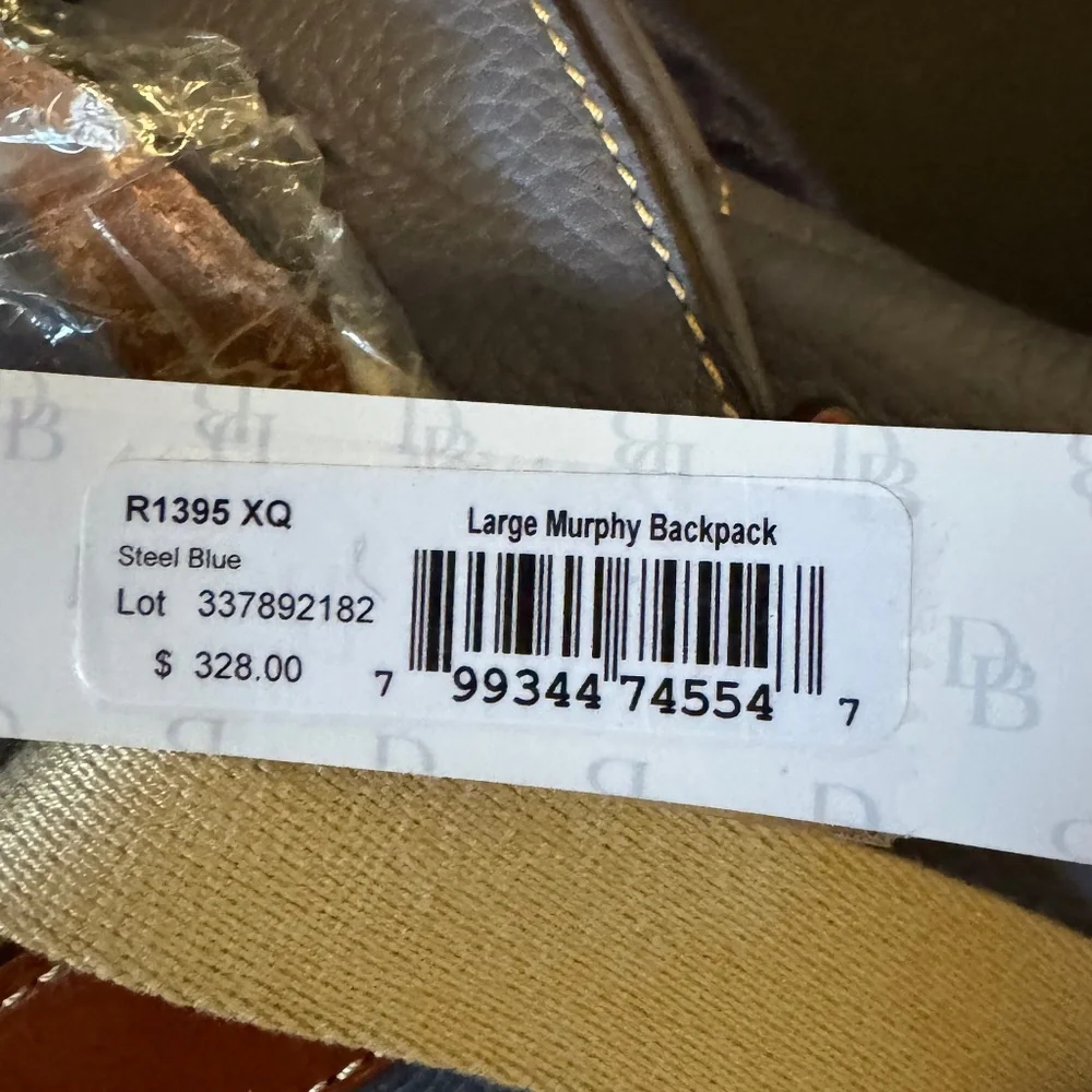 Dooney & Bourke Large Murphy Backpack NWT - Picture 10 of 15